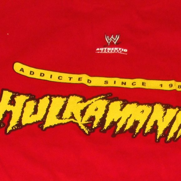 Vintage 2006 HULKAMANIA Hulk Hogan Men’s RED T-Shirt WWE Wrestling Size L - Picture 4 of 5